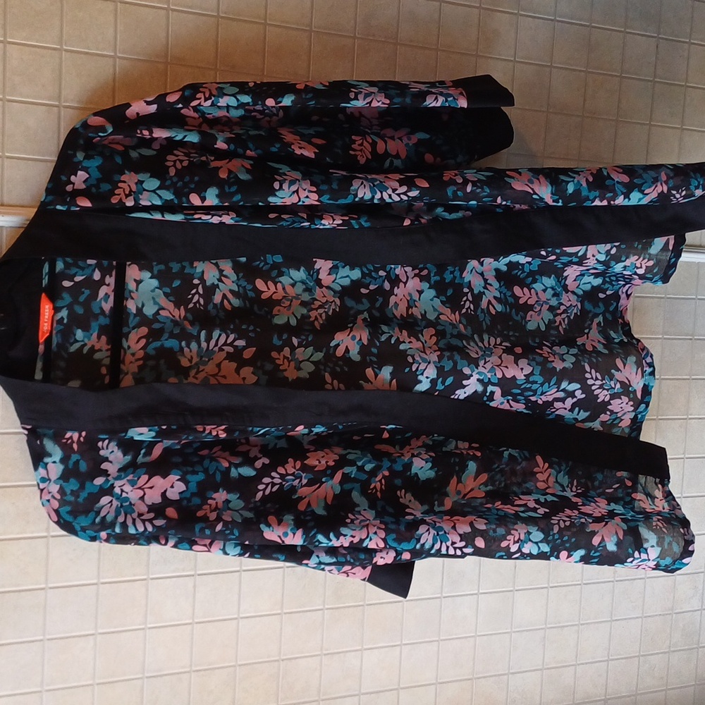 Floral bathing suit coverup
